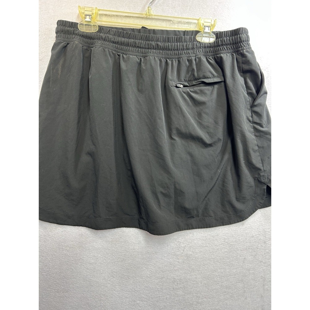 Slazenger Golf Women's Black Skort XL Built-In Shorts Pockets Drawstring - Picture 8 of 8